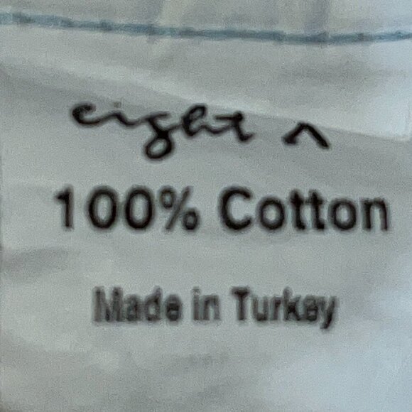 Vintage EIGHT X Oil Slick Button Down Long Sleeve Shirt - 100% Cotton - EUC - M - Picture 11 of 12